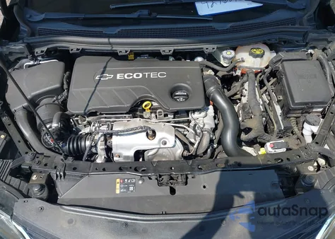 2017 Chevrolet Cruze Lt Auto из США, поврежденный, VIN 1G1BH5SE3H7259116